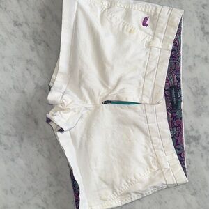 Southern Marsh White High Waist Women's Shorts